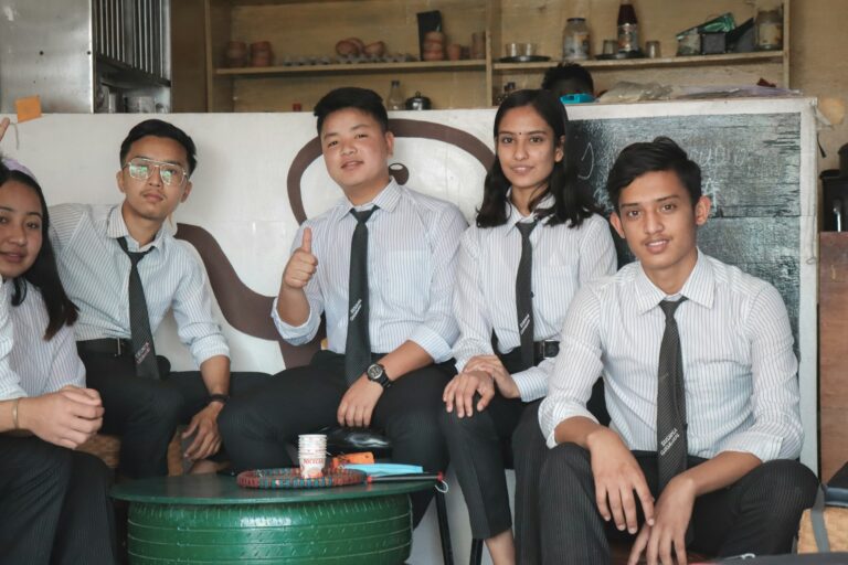 Servana Hospitality staff team in professional uniform at work